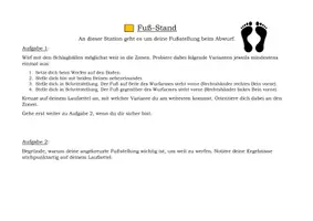 Vorschau - Arbeitsblätter - Stationskarten und Laufzettel Weitwurf - Seite 2