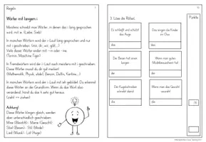 Vorschau - Arbeitsblätter - Wörter mit langem i, ie oder ieh Übungen Mini-Arbeitsheft - Seite 3