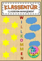 Vorschau - Anderer Materialtyp - Klassentürgestaltung -Willkommen + Namensschilder - Deckblatt
