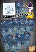 Vorschau - Aufgabenkarten - Einmaleinssterne (kleines 1x1) - Deckblatt