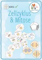 Vorschau - Mal- und Bastelvorlagen - Zellzyklus und Mitose – Lernwürfel (Dodekaeder) - Deckblatt