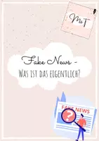 Vorschau - Arbeitsblätter - Fake News- Was ist das eigentlich? - Deckblatt