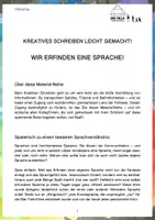 Vorschau - Arbeitsblätter - Kreatives Schreiben leicht gemacht! WIR ERFINDEN EINE SPRACHE 1 - Seite 2