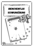 Vorschau - Arbeitsblätter - Bienchenflug (Schwungübungen) - Seite 3