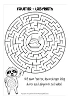 Vorschau - Anderer Materialtyp - Faultier Labyrinthe für zwischendurch - Seite 3