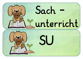 Vorschau - Poster - Tagestransparenz Hundeklasse Aushang Stundenplan - Seite 3