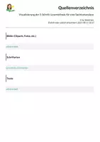 Vorschau - Merkblätter - Visualisierung der 5-Schritt-Lesemethode für eine Sachtextanalyse - Seite 1