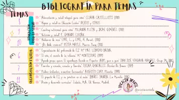 Vista previa - Tarjetas / Manipulativos - Bibliografía temas oposiciones @missiimissiiinfa - página 1