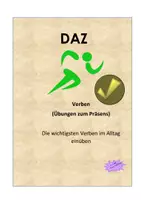 Vorschau - Fördermaterial/Inklusion - DAZ Übung - Deckblatt