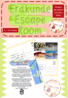 Vorschau - Stundenentwürfe - kooperativer Escape Room (Erdkunde) - Klasse 4.-13. - Deckblatt