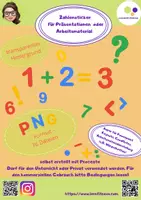 Vorschau - selbst erstellte Cliparts/Grafiken - Cliparts | Mathematik | Zahlen +. Rechenzeichen |76 Dateien | bunt | auch kommerziell - Seite 1