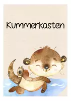Vorschau - Mal- und Bastelvorlagen - Kummerkasten Otterklasse Vorlage Grundschule - Seite 2
