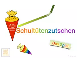 Vorschau - Spiele - SCHULTÜTENZUTSCHEN - Das Spiel zur Schuleinführung - Deckblatt