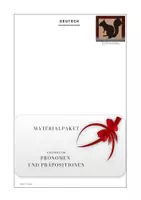 Vorschau - Stundenentwürfe - Materialpaket: Pronomen und Präpositionen - Deckblatt