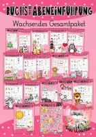 Vorschau - Arbeitsblätter - Materialpaket: Buchstabeneinführung Grundschrift inkl. Umlaute und Zwielaute + Sp/St - Deckblatt