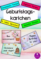 Vorschau - Spiele - Materialpaket - Geburtstagskärtchen aus der ganzen Welt - Deckblatt