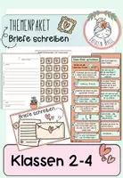 Vorschau - Arbeitsblätter - Materialpaket "Rund um das Thema Briefe schreiben und die Post" - Deckblatt