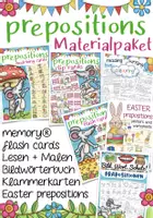Vorschau - Unterrichtsreihen - prepositions Englisch Materialpaket für die Grundschule - Deckblatt