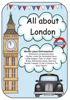 Vorschau - Arbeitsblätter - Materialpaket London - Deckblatt