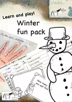 Vorschau - Stundenentwürfe - Christmas/Winter Materialpaket mit Vintage Tieradventskalender uvm - Deckblatt