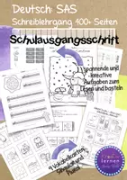 Vorschau - Stundenentwürfe - Schulausgangsschrift: Schreiblehrgang Sparset - Deckblatt