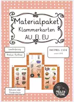 Vorschau - Fördermaterial/Inklusion - Klammerkartenpaket AU, EI, EU - Deckblatt
