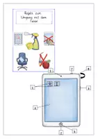 Vorschau - Poster - Materialpaket Tablets im Unterricht - Deckblatt