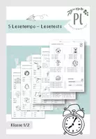 Vorschau - Arbeitsblätter - 5 Lesetempo-Lesetests (Klasse 1-2) A und B Variante (mit Lösungen) - Deckblatt