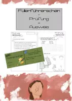 Vorschau - Arbeitsblätter - Materialpaket Füllerführerschein - Deckblatt