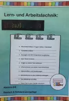 Vorschau - Arbeitsblätter - Materialpaket: Lern- und Arbeitstechniken (Klassen 3-6) - Deckblatt