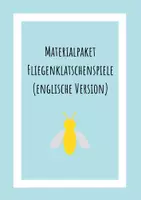 Vorschau - Spiele - Materialpaket englische Fliegenklatschenspiele - Deckblatt