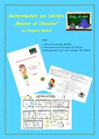 Vorschau - Unterrichtsreihen - Materialpaket zur Lektüre "Master of Disaster" - Deckblatt