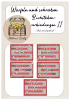 Vorschau - Spiele - Materialpaket Würfeln und schreiben Buchstabenverbindungen II - Deckblatt