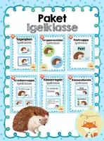 Vorschau - Poster - Materialpaket - Igelklasse - Deckblatt
