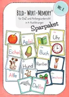Vorschau - Spiele - Sparpaket Bild-Wort-Memorys® - Deckblatt
