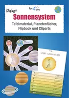 Vorschau - Stationenlernen - Unser Sonnensystem - Planeten - Deckblatt