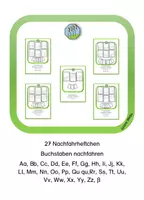 Vorschau - Arbeitsblätter - 27 Nachfahrhefte zu den Buchstaben A-Z, inkl. Qu und ß - Druckschrift - Deckblatt