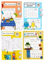 Vorschau - Stundenentwürfe - Komplettpaket Würfeln und Malen, Kunst für Zwischendurch - Deckblatt