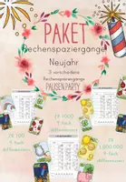 Vorschau - Arbeitsblätter - Materialpaket Rechenspaziergänge Neujahr (ZR 100 + 1000 + 1000000) - Deckblatt