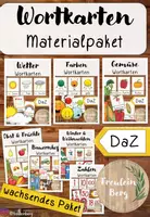 Vorschau - Spiele - Wortkarten - Materialpaket (DaZ, DaF) - Deckblatt