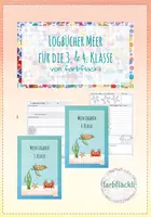 Vorschau - Arbeitsblätter - Logbücher Meer für die 3. und 4. Klasse - Deckblatt