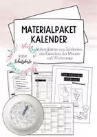 Vorschau - Unterrichtsreihen - Kalender - Das Jahr - Wochentage - Monate - Jahresuhr - Deckblatt