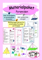 Vorschau - Arbeitsblätter - Materialpaket Pyramiden - Deckblatt