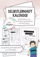 Vorschau - Unterrichtsreihen - Materialpaket - Kalender - Selbstlernheft & Jahreskalender - Das Jahr - Deckblatt