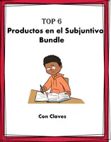 Vorschau - Arbeitsblätter - Spanische Konjunktiv: TOP 5 Produkte @30% Rabatt! (Subjuntivo/ Paket) - Deckblatt