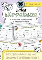 Vorschau - Unterrichtsreihen - Lustige Würfelsätze | Wachsendes Sparpaket - Deckblatt