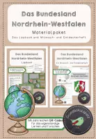 Vorschau - Unterrichtsreihen - Das Bundesland Nordrhein-Westfalen (NRW) - Materialpaket - Deckblatt