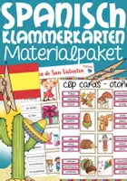 Vorschau - Spiele - Klammerkarten Spanisch Sparpaket - Deckblatt