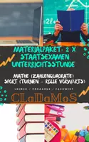 Vorschau - Stundenentwürfe - MATERIALSAMMLUNG: 2 x STAATSEXAMEN GRUNDSCHULE: UNTERRICHTSSTUNDE MATHE (Zahlenquadrate) & SPORT (Turnen - Rolle vorwärts) Examen Berlin - Deckblatt
