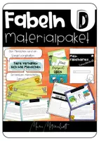 Vorschau - Stundenentwürfe - Materialpaket Fabeln XL - Deckblatt